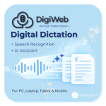 DigiWeb Digital Dictation + Speech Recognition + AI Assistant