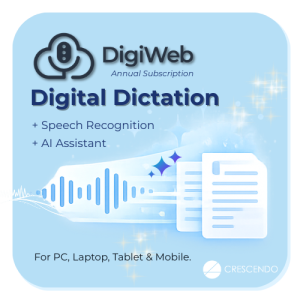 DigiWeb Digital Dictation + Speech Recognition + AI Assistant